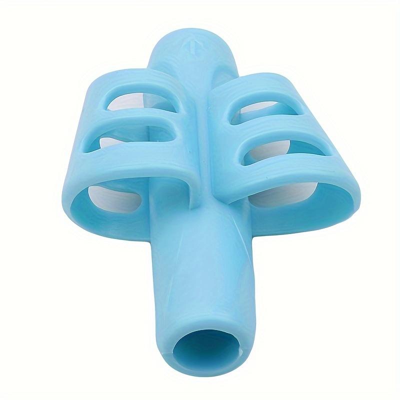 

1PC Silicone Two-Finger Pen Grips, Writing Posture Correction Tool, Kids School Supplies & Christmas Gift синий