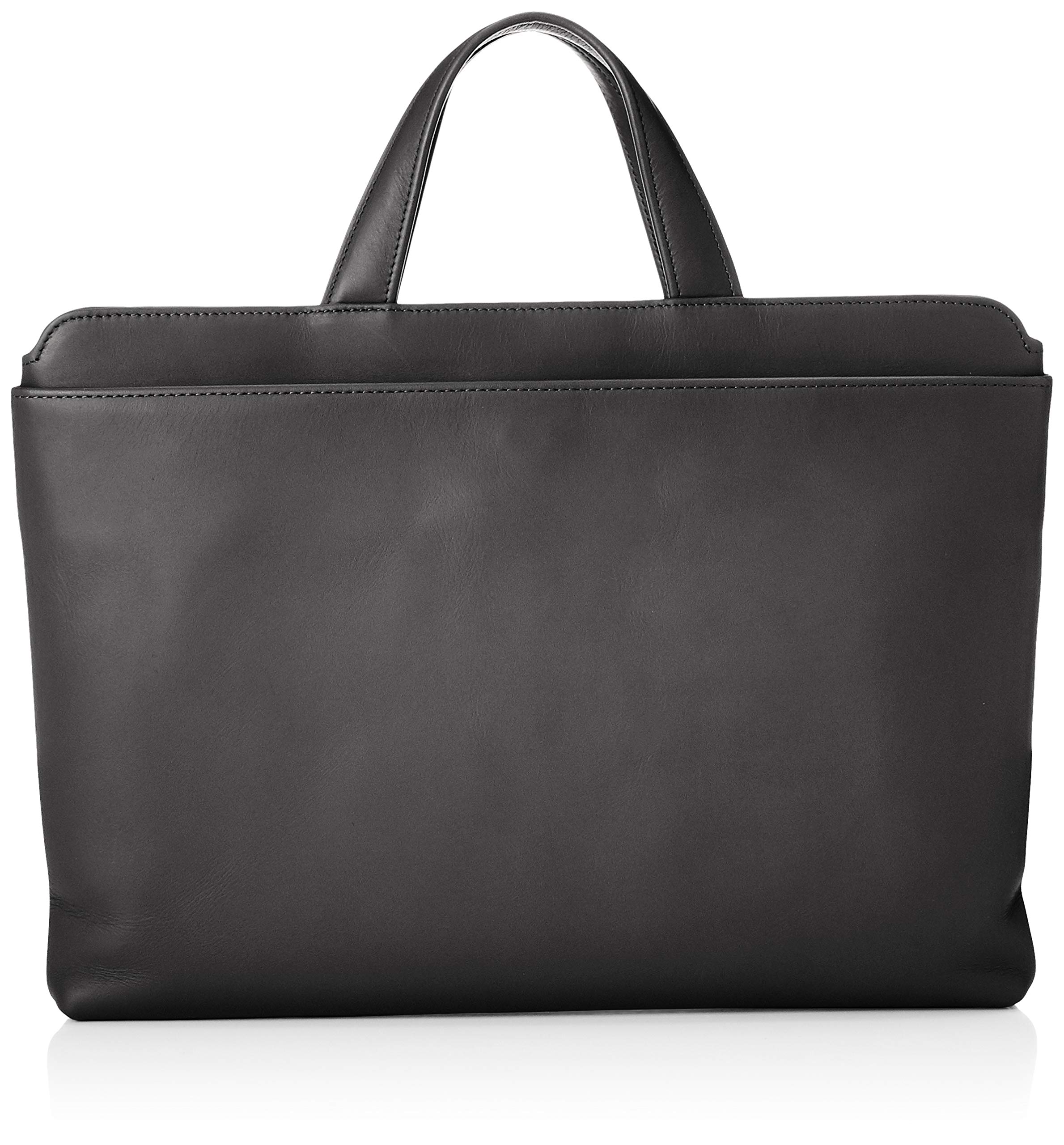 

A4 Genuine Leather Brand Made by Baseball Glove Briefcase Thin 13 Inch Computer Business Bag SA122 [Tryon] [Bag Manufacturer] чорний