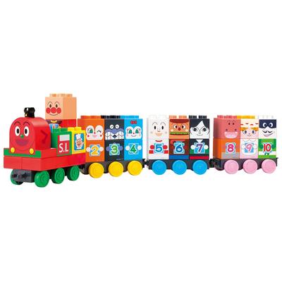 BlockLabo Block Lab Anpanman SL Man and 1 2 Suuji Block Set Recommended for Ages 1 Year and 6 Months and Older 3!