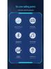 GT010 Bluetooth Earphone: Clip-on, Large Battery, Vibration, Retractable, Digital Display for Business Calls