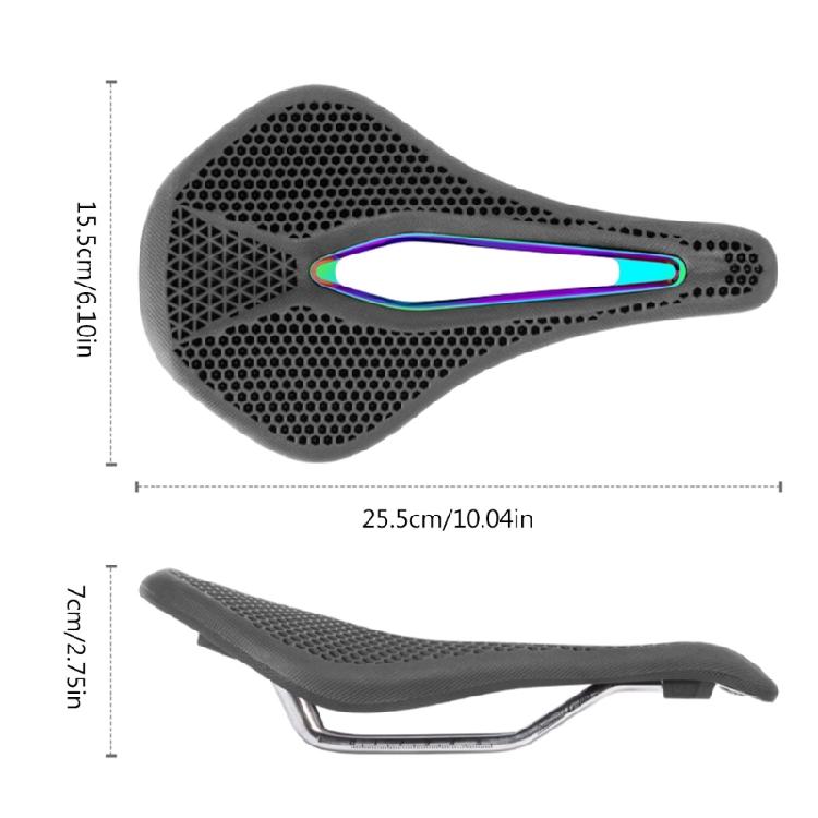 Bicycles Saddle 3D Printed Soft Cushion Replacements for Indoor Outdoor Bikes