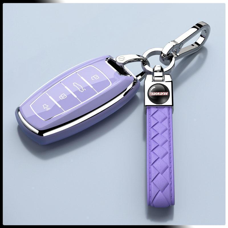 Haval F7 Key Case for 2019 & 2021 Models - Unisex Car Buckle Shell