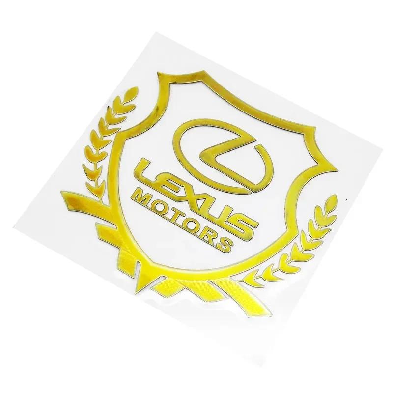 

Для Lexus RX330 nx nx200t GS430 IS250 IS300 es200 GX470 CT 200H rx330 rx300 Передняя Боковая Задняя Автомобильная Наклейка Пластиковый Значок Декаль золотой