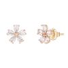 Paul Brial 14K Cherry Blossom Earrings Pfge0007