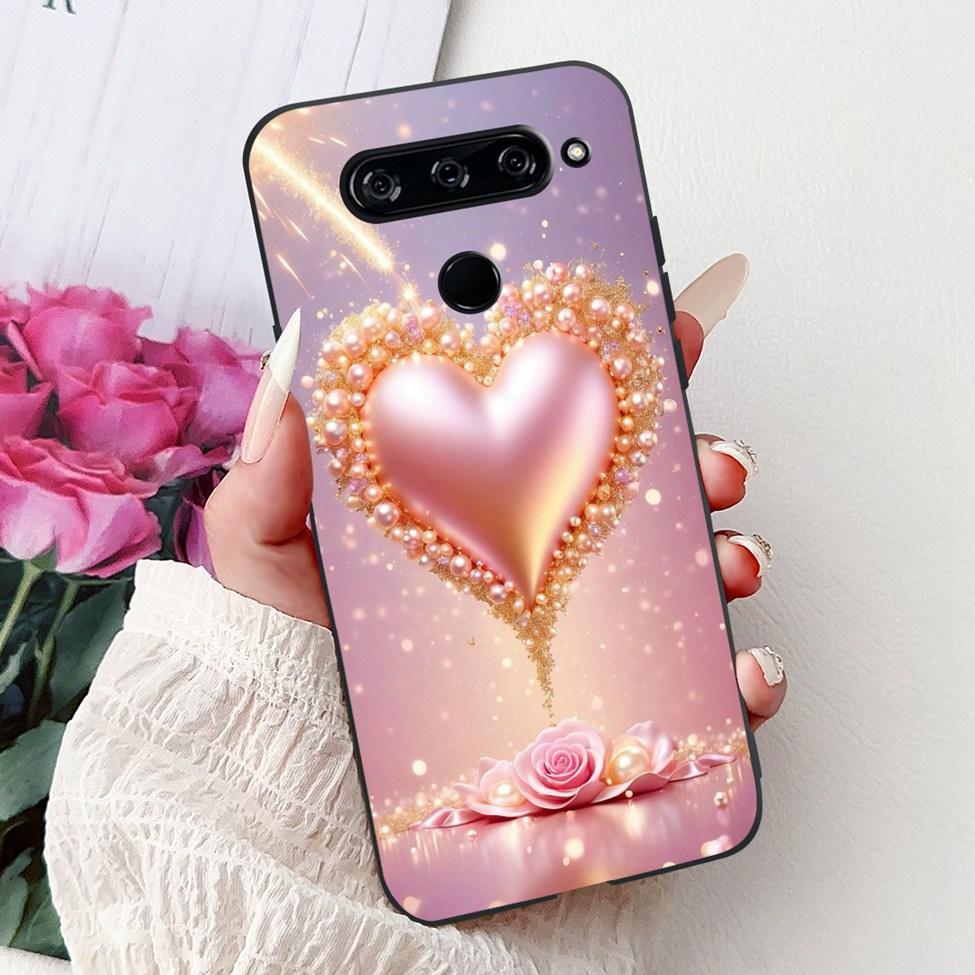 Funda For LG V40 ThinQ Case Cover Silicone Luxury Fashion Cute Cat Cool Shockproof Bumper Casing For LG V405 LM-V405 LM-V409N