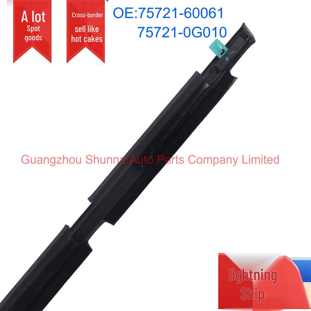 Right Rear Door Glass Outer Weatherstrip for Toyota Land Cruiser Prado