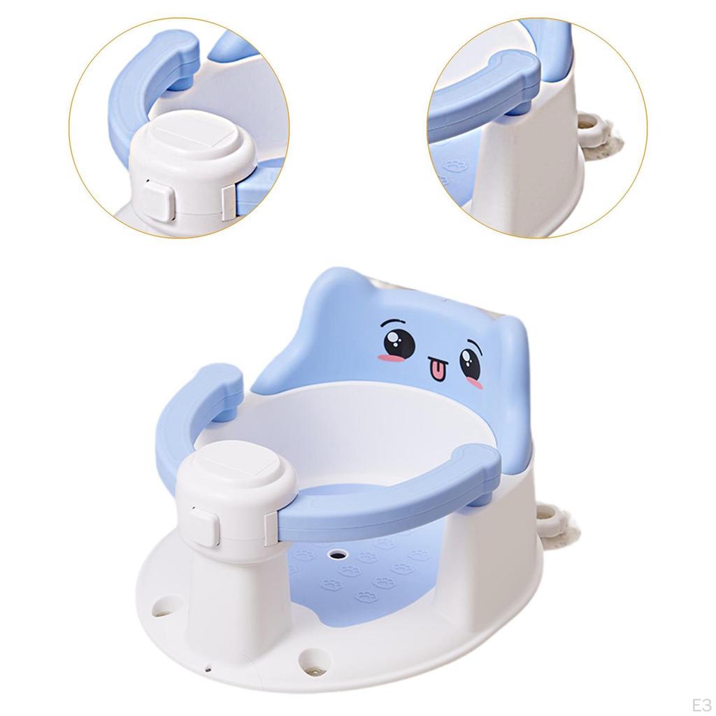 Baby Bath Tub Seat Infant Chair for Sitting Up 6 Months and Gray