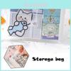 Size File A6 Folder Organizer Waterproof Transparent Document Bag School Office