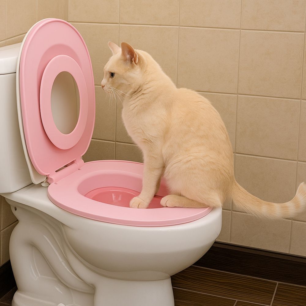 Reusable Cat Litter Box Stable Pet Hygiene Trainer Practical Cat Potty Trainer  for Pet Care