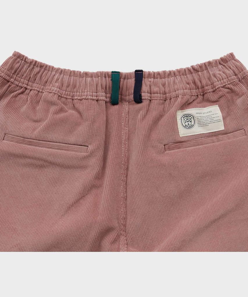 FFEFF STUDIO Corduroy Wide Elastic Pants (Indie Pink)