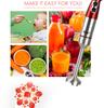 220V EU Handheld Fruit Juicer Food Processing Machine Stainless Steel Electric Mixer Fruit Juice Stirring Rod