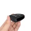 For Chevy Chevrolet Tahoe Suburban GMC Yukon Silicone 6 Buttons Car Key Fob Ring Chain Cover Case Rubber Protection 2021-2025