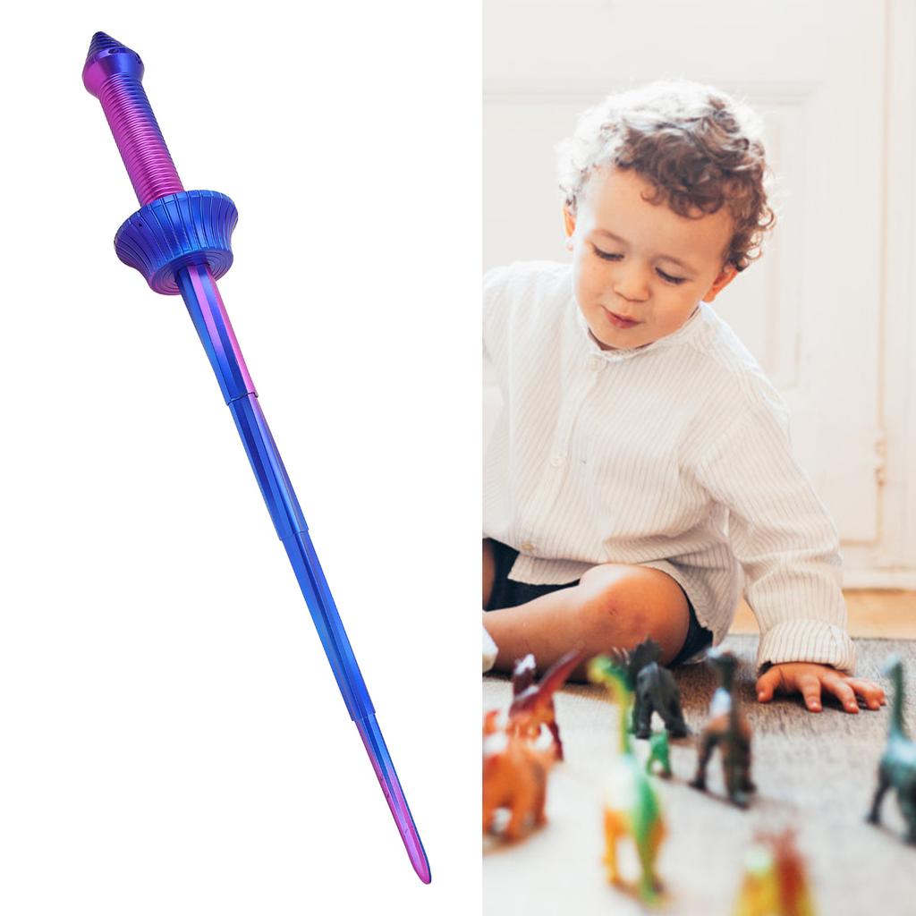 3D Printed Retractable Spiral Sword   3D Print Spiral Sword Toy   Retractable Creation Toy