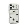 Sweet Cool Star Mirror Case for iPhone 17 Pro Max with 16/15 Pendant