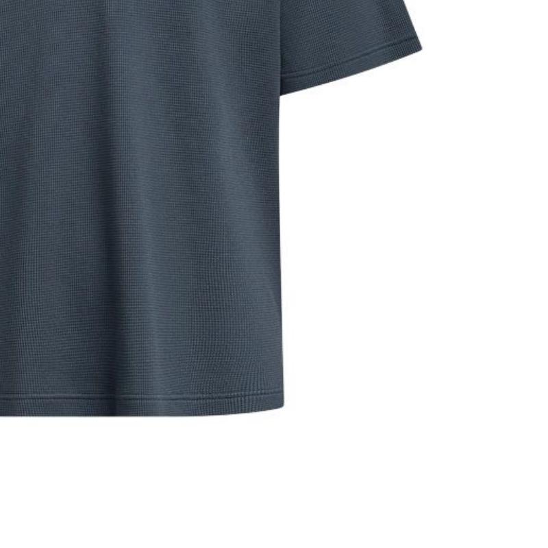 Under Armour WAFFLE HENLEY T Shirt Men's Downpour Gray 044 6007562-044