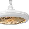 Ceiling Fan Energy Saving,LED with Control 3 Speeds E27 LED Lighting Fans for Bedroom Office