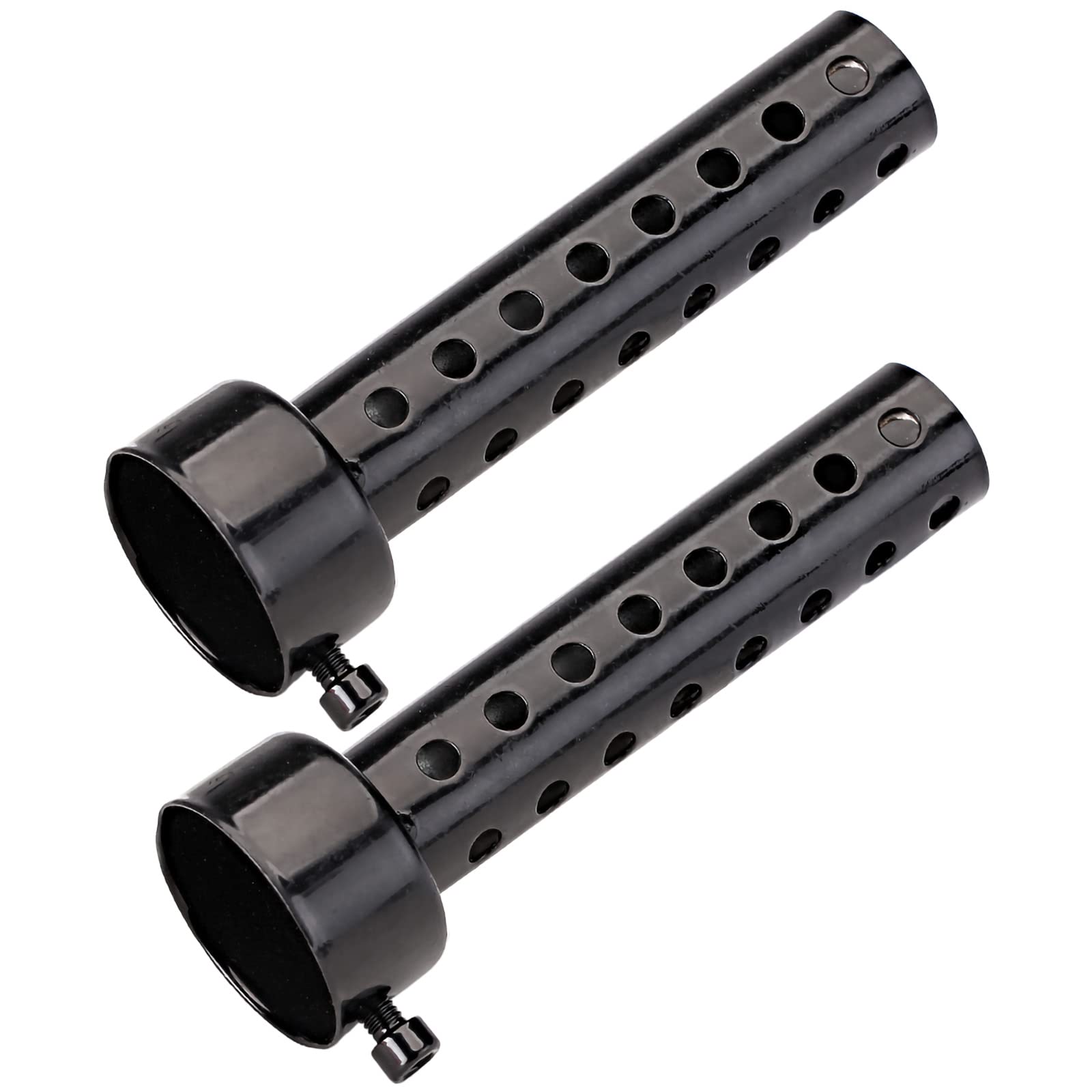 

Внутренний глушитель Внутренний перегородка Перегородка глушитель велосипеда глушитель выхлопной трубы стальной универсальный набор из 2 шт. черный длинный 42 мм Yuumo+ ширина: 35/42/45/48/60мм