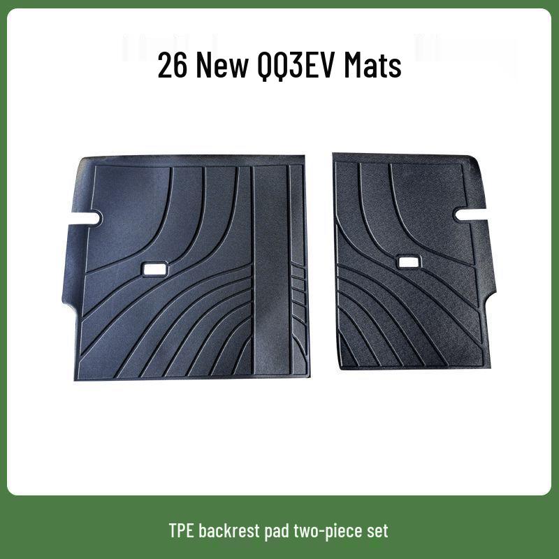 Chery QQ3 EV Trunk Mat Set: Fits 26 Models, TPE Front & Rear Dedicated Mats.