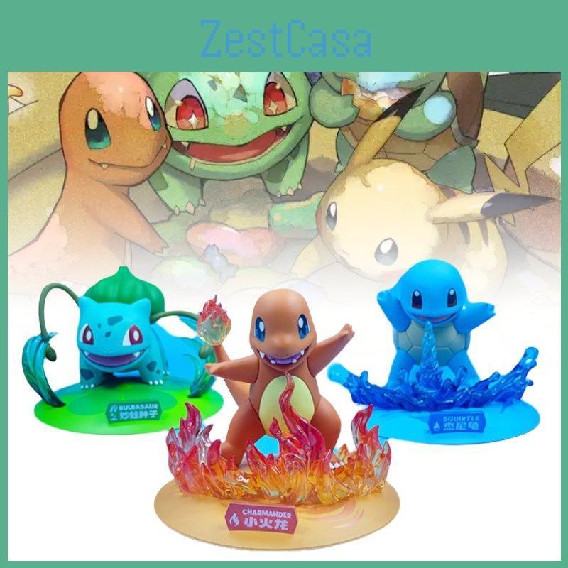Squirtle Charmander Bulbasaur Toy Model Child Christmas Gift Decoration