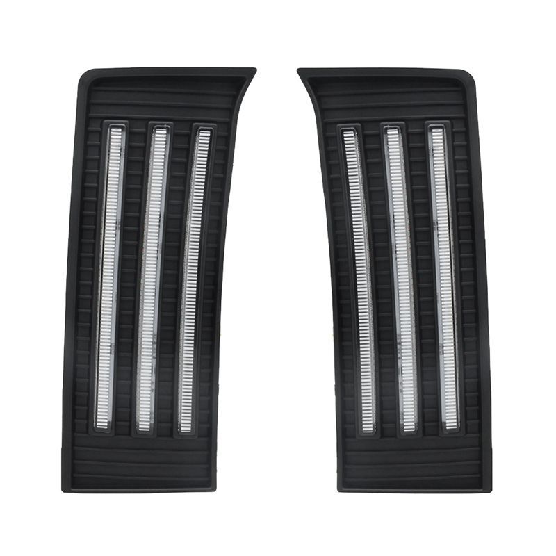LED Daytime Running Lights Fog Lights Turn Indicators 2-Color Streamer Steering Parts Accessories For 22-23