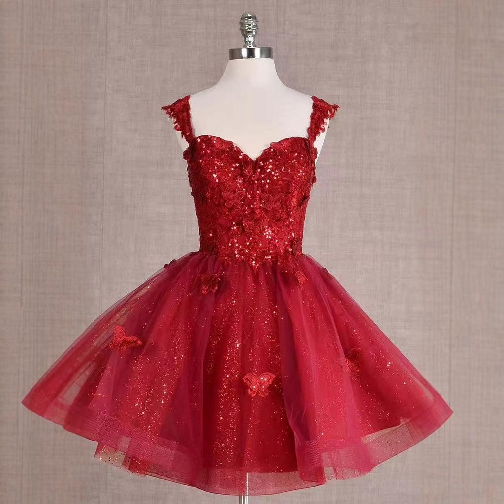 Suspender Formal Banquet Evening Dress New Row Flower Engagement Dinner Formal Banquet Evening Dress Dress Women