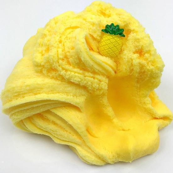 60ml Fruit Kids Slime Toy Stress Relief Plasticine Scented Fluffy Mud Clay Gift