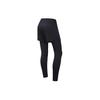 Anta Running Series Solid Color Mid Waist Straight Leg Sports Pants Women Pants Black 162425507-1