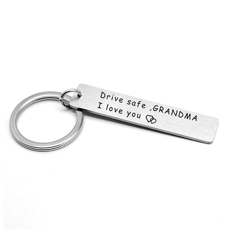 День отца День матери Брелки Кольца Держатель Подвески Нержавеющая сталь Для семьи Мамы — фото 7