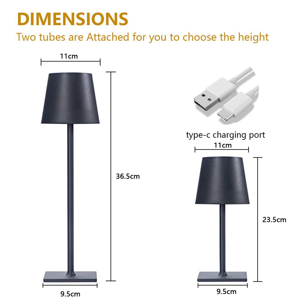 Mushroom Lamp High-foot Table Lamp Personalized Creative Removable Detachable Table Lamp Bar USB Rechargeable Wine Head Lamp