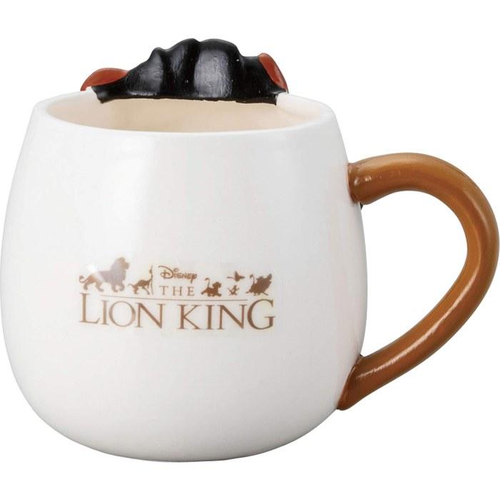 Sanart Brown 380ml Disney Lion King Mug Timon & Pumbaa SAN3085-3