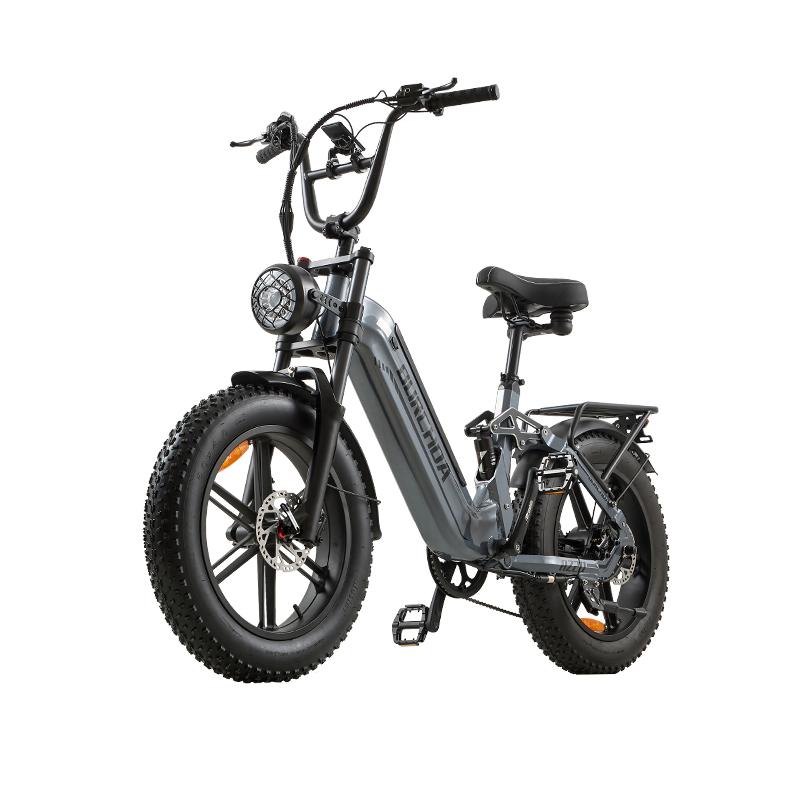 BURCHDA-AZ20 Mountain Elcykel, 48V 20Ah Li-ion Batteri, 20 tum Vuxen City E-cykel 2025 Ny, 1500W45KM/H, 4.0 Fatbike