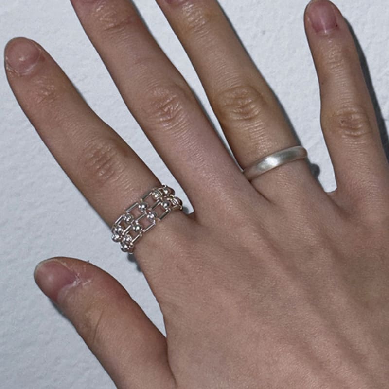 Easy Thingz Block Band Ring