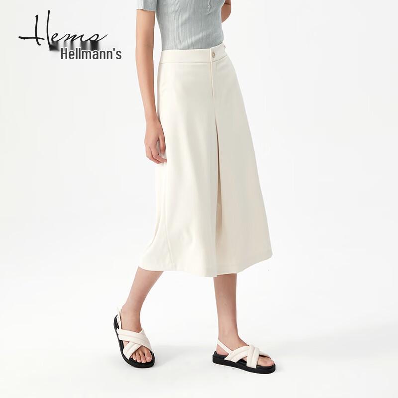 Haier Mans Women's Casual Wide-Leg Cropped Trousers