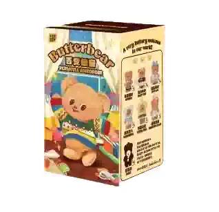Butter Bear Versatile Wardrobe Series Action Figures Cute Doll Children Trendy Toy Keyring Birthday Gifts