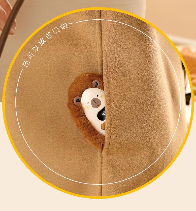 Rechargeable Plush Hand Warmer - Perfect Winter Gift for Students