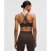 Lululemon Energy Bra MeDium Support  B D Cups  Evolve Walnut Crunch