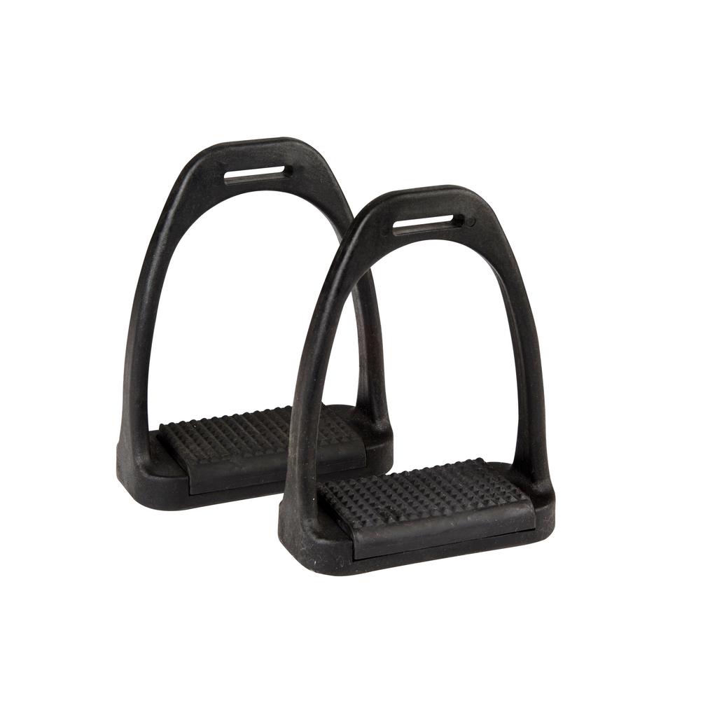 Korsteel Polymer Stirrup Irons With Colored Treads