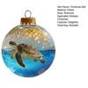 3D Animal Christmas Ball Ornament Funny Dog/Cat/Turtle Hanging Decoraton Clear Plastic Xmas Balls Ornament