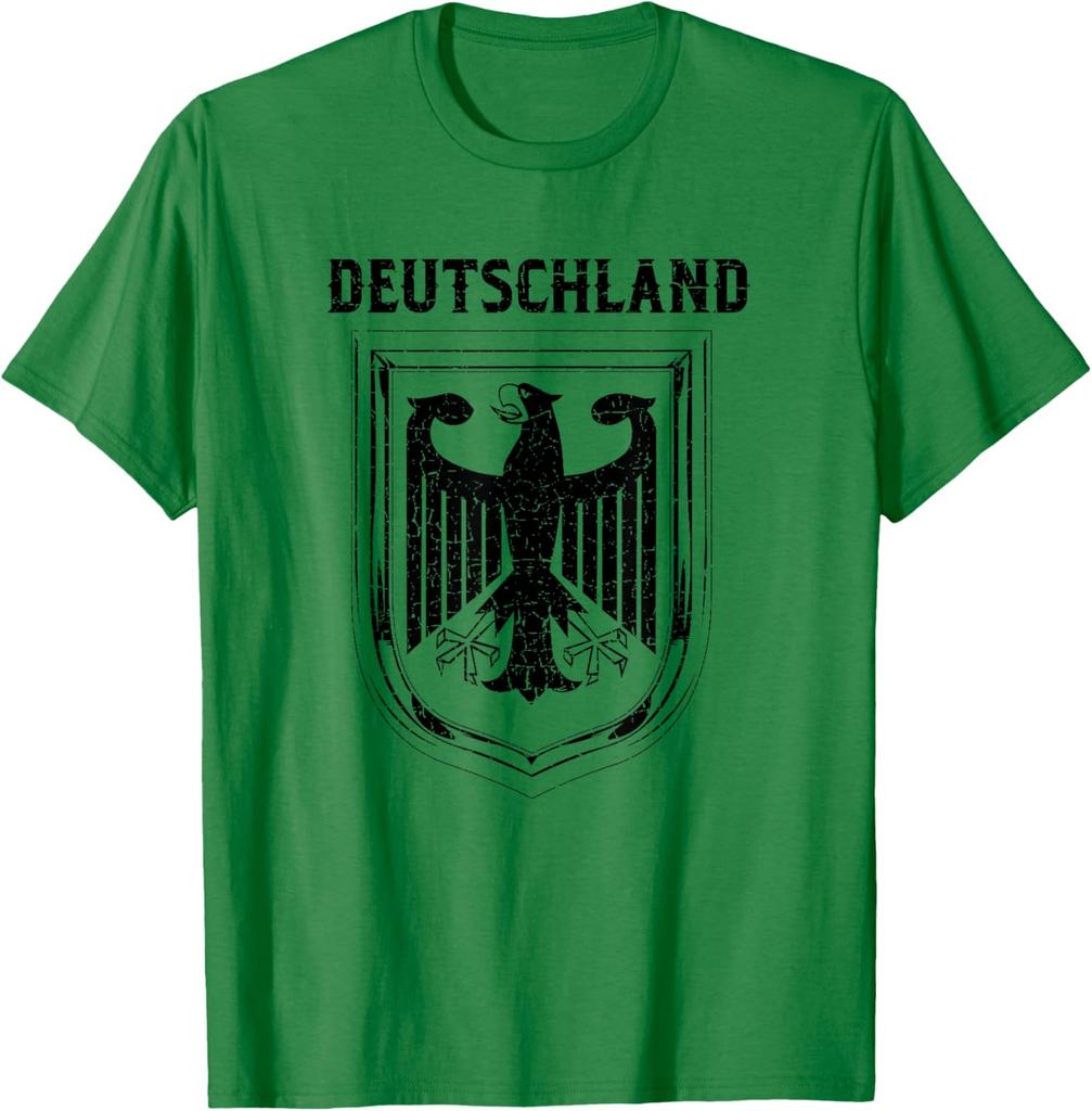 Deutschland Germany Eagle Nationalism Symbol TShirt 100 Cotton ONeck Short Sleeve Summer Casual Mens Tshirt Streetwear