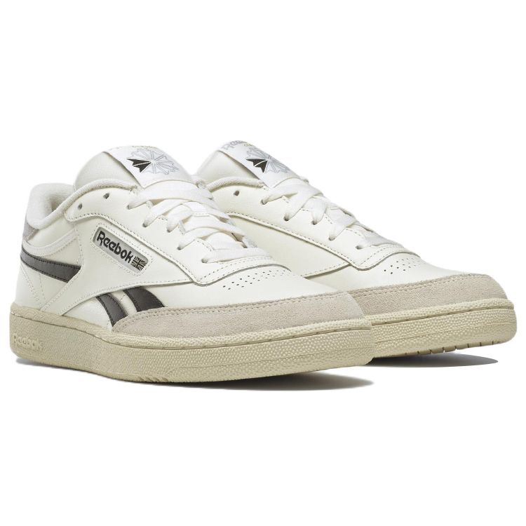 Reebok Sneakers Unisex Club C Revenge Gesso Nero Panna Nero Core Grigio Puro-3 GY9646
