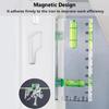 Magnetic Base Pocket Acrylic Check Bubble Level Tool Mini Level Tool Construction Tool with 90°/180° Level Bubbles