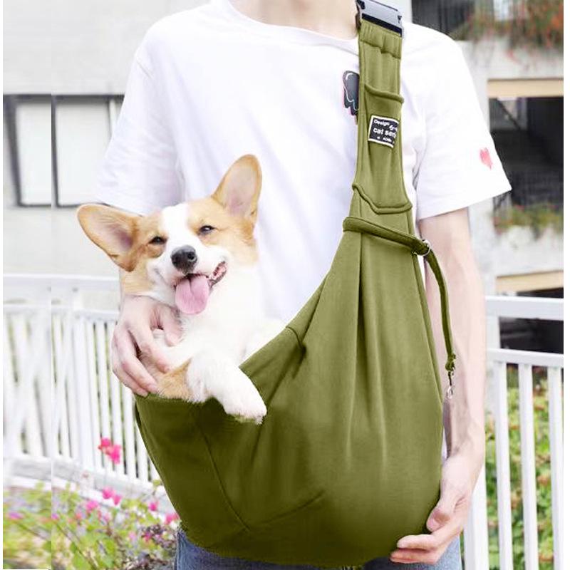Summer Crossbody Cat Carrier: Lightweight Shoulder Bag for Easy Pet Travel