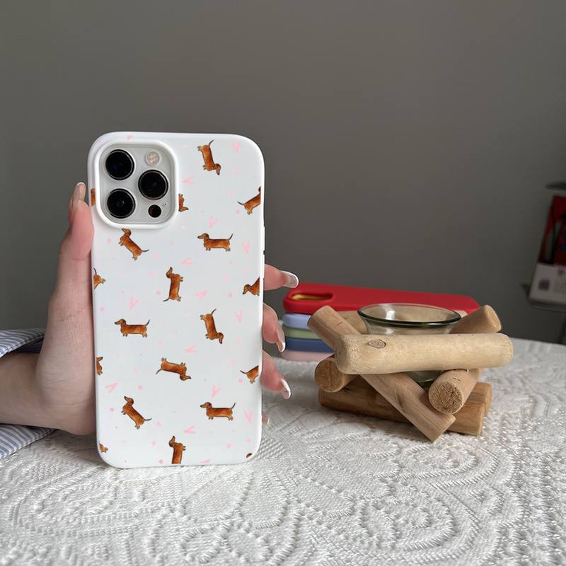 

Funny Dog Pet Phone Case For iPhone 11 12 13 14 Pro Max Mini SE XR X XS 7 8 Plus Soft Shockproof Silicone Fundas Back Cover iPhone 13