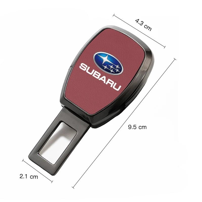 Auto Seatbelt Buckle Extender Safety Belt Extension Clip Car Interior Accessories Fit Subaru Forester XV Outback WRX Legacy