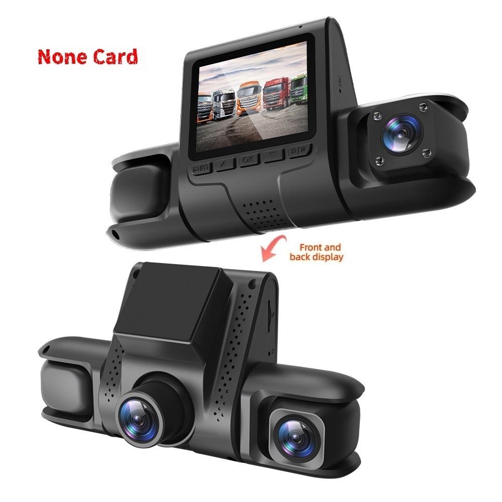 

Car Dash Cam 3/4 Channels Video Recorder 1080P WIFI Car DVR 3/4 Lens Front Inside Rotatable Rear View Night Vision 3 Lens чорний