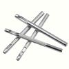 4Pcs Leather Hole Punch Set, 2.5–4mm Carbon Steel Hollow Punches, Portable Manual Tool for Leather Craft