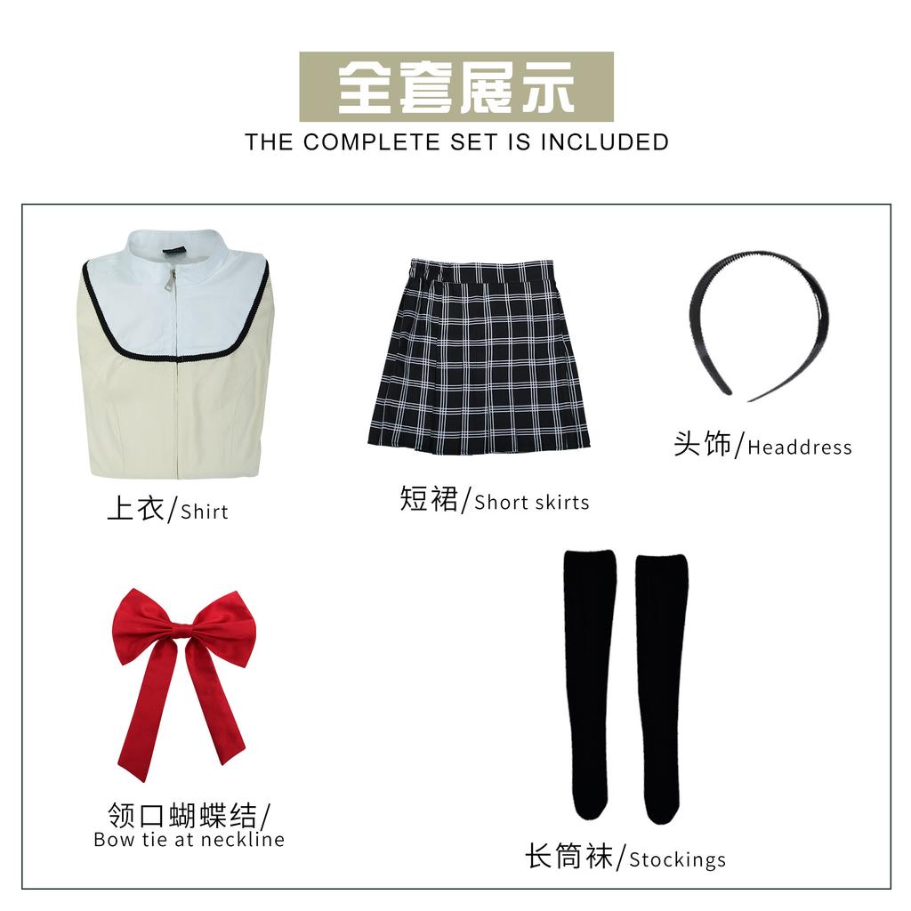 Magic girl Xiaoyuan cos suit Xiaomei flame deer eye round pink dress cosplay suit Meishu Shaye Xiang school uniform