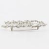 CHANEL COCO Mark Brooch OpenWork Chain Silver metallic 40g Women Used