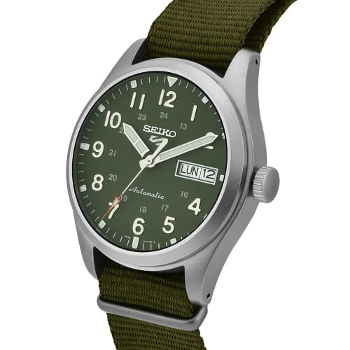 Seiko Sports Watch 5 Sports. SRPG33K1 Green