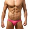 Men's Thong Cartoon Print U Personalized Low Waisted Elastic Underwear